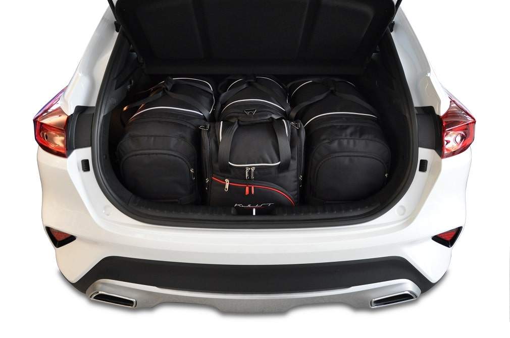 Torby KJUST AERO do Kia XCeed I — zestaw ułożony w bagażniku