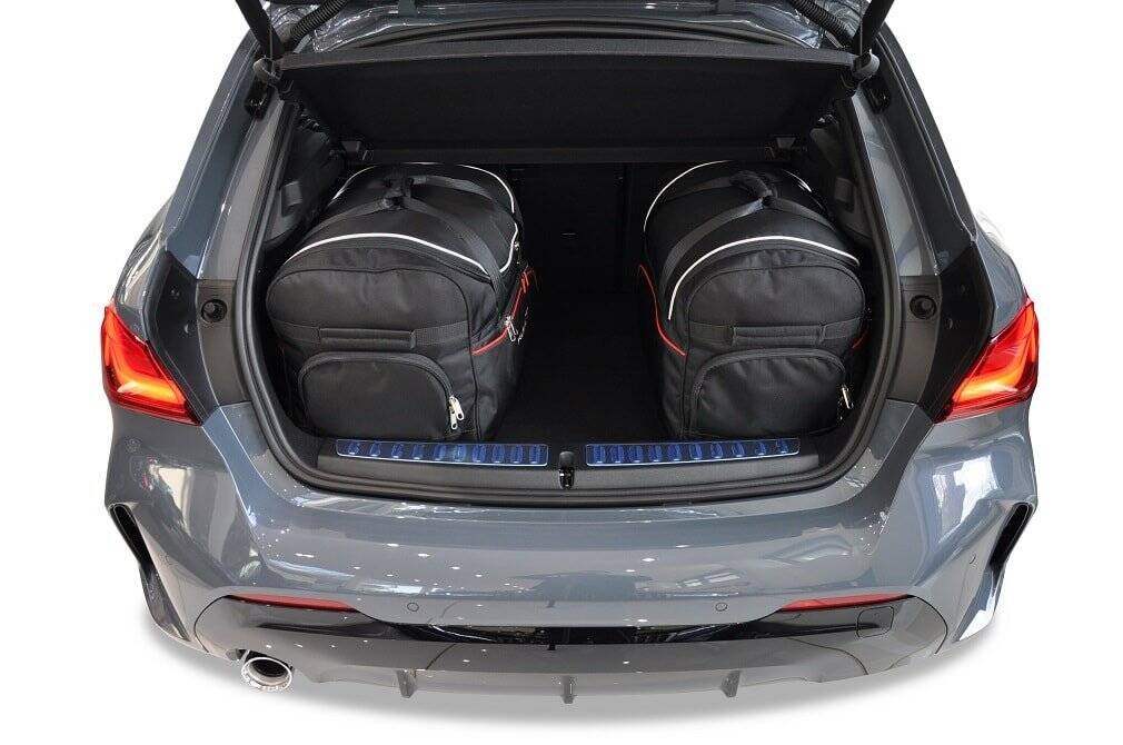 Torby KJUST AERO do BMW 1 / M Hatchback F40 — torby wyjmowane z bagażnika krok po kroku
