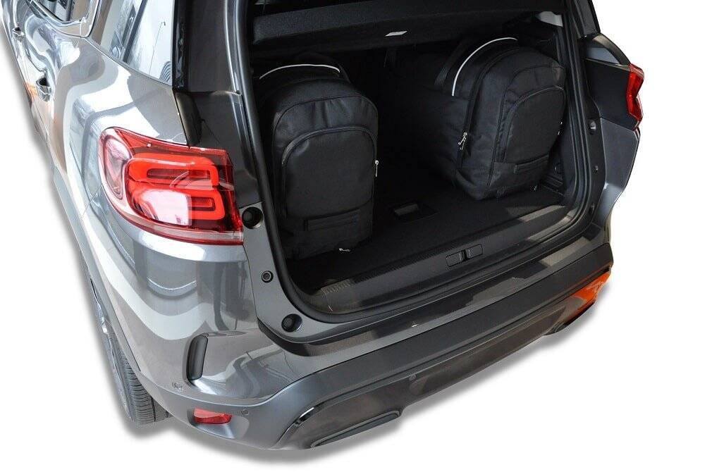 Torby KJUST SPORT do Citroen C5 Aircross I (A) — torby wyjmowane z bagażnika krok po kroku