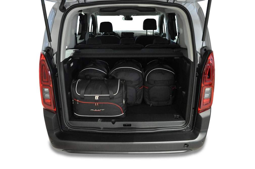 Torby KJUST AERO do Citroen Berlingo M III (K9) — torby wyjmowane z bagażnika krok po kroku
