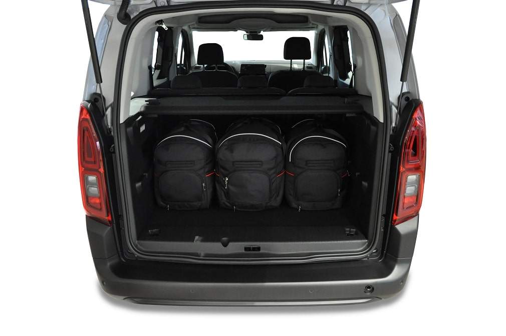 Torby KJUST AERO do Citroen Berlingo M III (K9) — torby wyjmowane z bagażnika krok po kroku