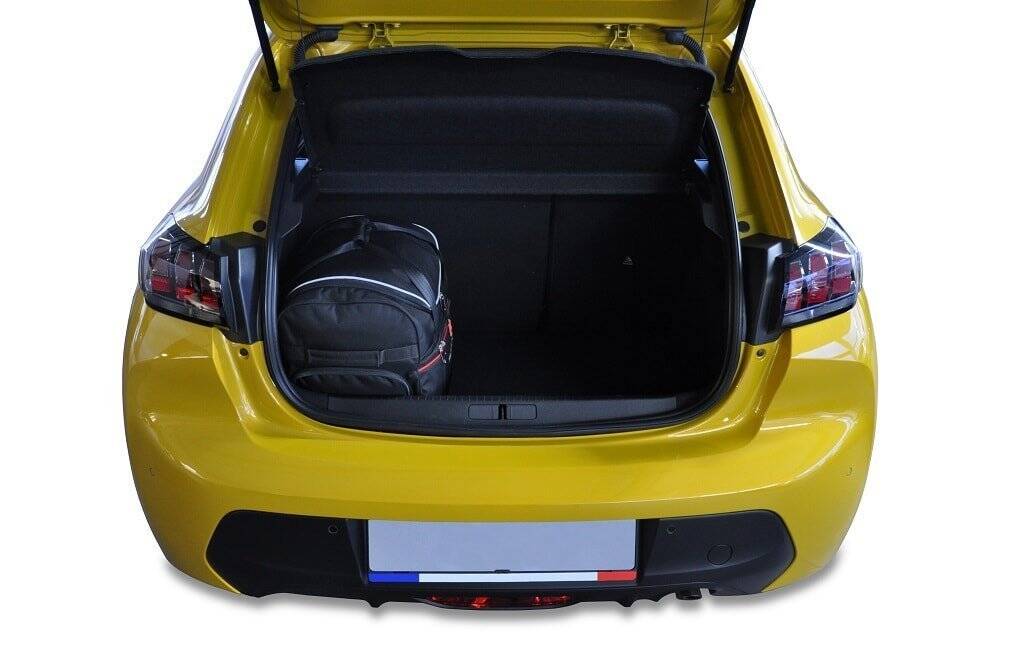 Torby KJUST AERO do Peugeot 208 Hatchback II (P21) — torby wyjmowane z bagażnika krok po kroku