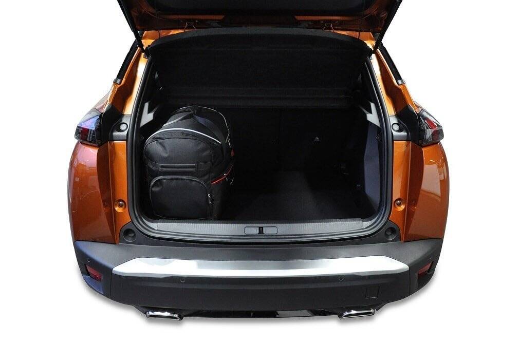 Torby KJUST TROLLEY do Peugeot 2008 II (P24) — torby wyjmowane z bagażnika krok po kroku