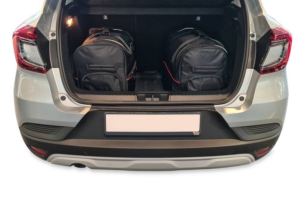 Torby KJUST SPORT do Renault Captur II — torby wyjmowane z bagażnika krok po kroku