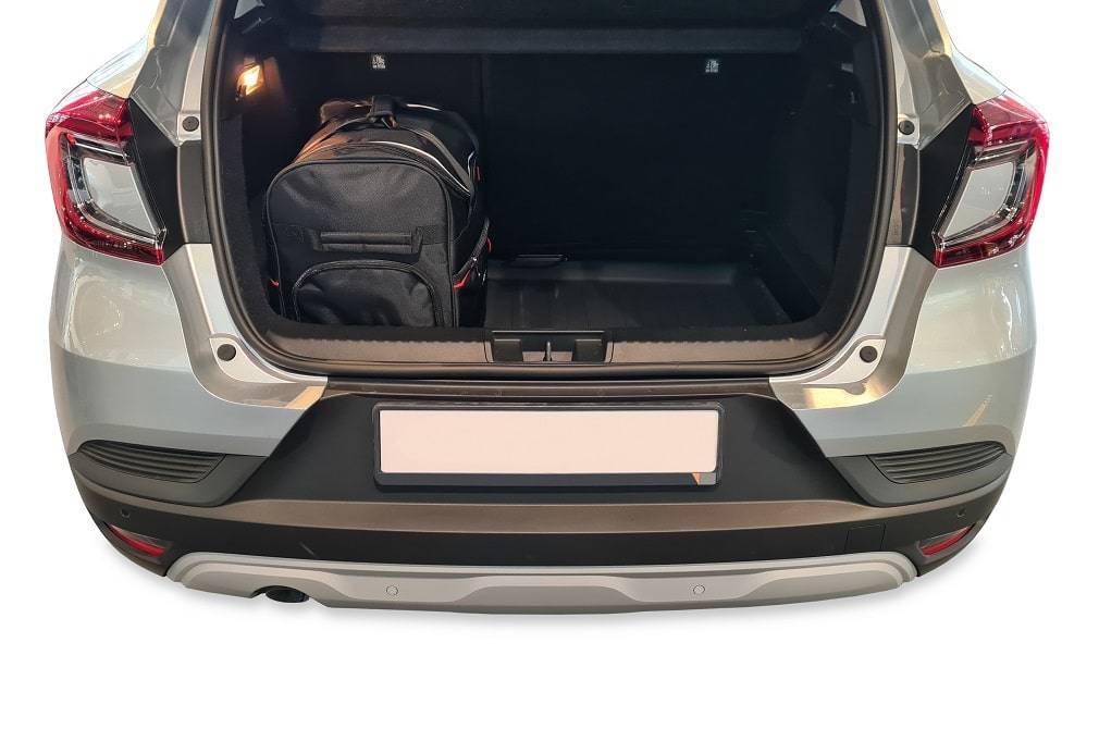Torby KJUST SPORT do Renault Captur II — torby wyjmowane z bagażnika krok po kroku