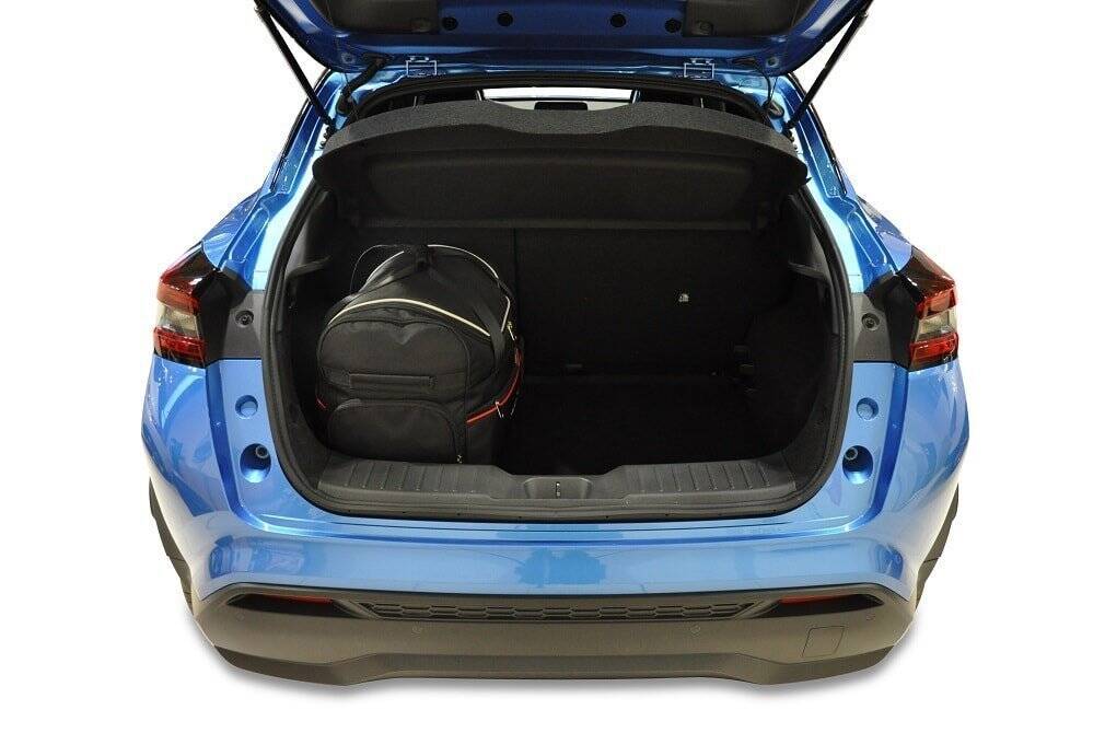 Torby KJUST SPORT do Nissan Juke II (F16) — torby wyjmowane z bagażnika krok po kroku
