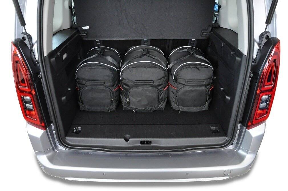 Torby KJUST SPORT do Opel Combo E (K9) — torby wyjmowane z bagażnika krok po kroku