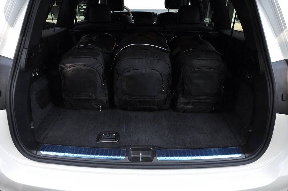 Torby KJUST SPORT do Mercedes-Benz GLS X167 — torby wyjmowane z bagażnika krok po kroku