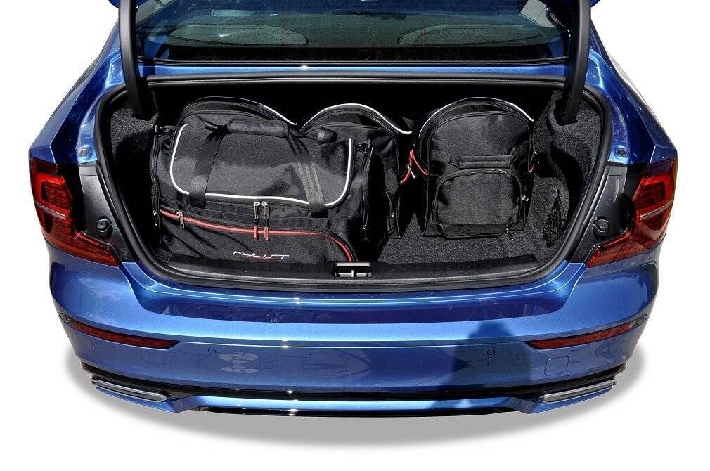 Torby KJUST AERO do Volvo S60 III (224) — torby wyjmowane z bagażnika krok po kroku