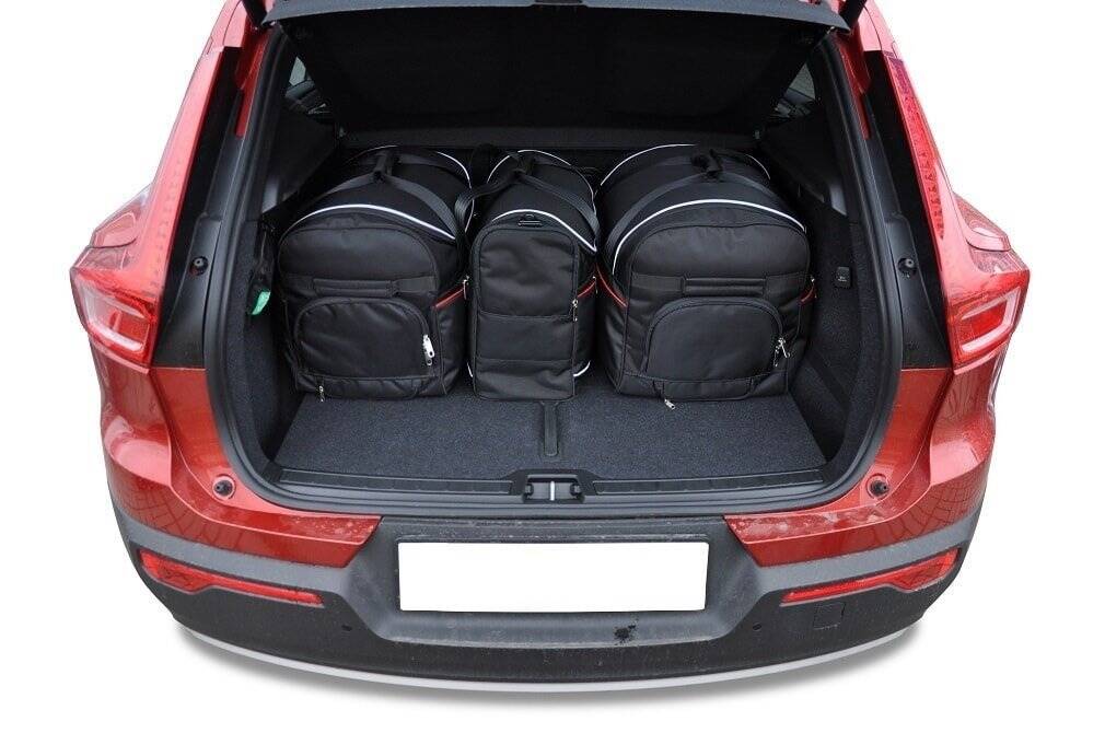 Torby KJUST AERO do Volvo XC40 Plug-In Hybrid I (536) — torby wyjmowane z bagażnika krok po kroku