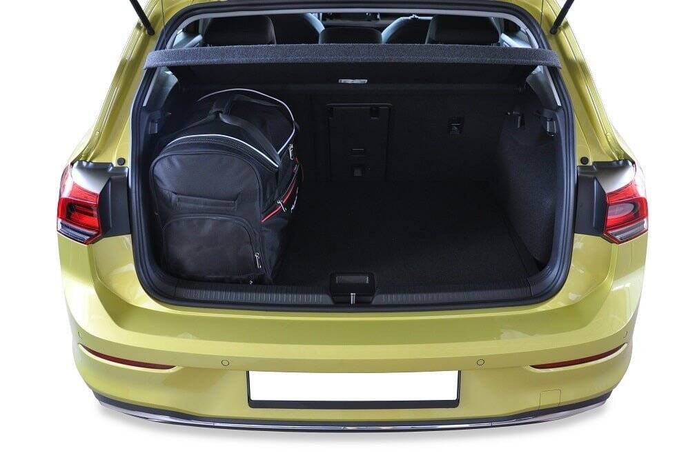 Torby KJUST TROLLEY do Volkswagen Golf Hatchback VIII — torby wyjmowane z bagażnika krok po kroku