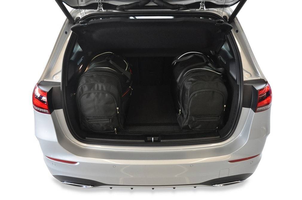 Torby KJUST AERO do Mercedes-Benz B Sports Tourer W247 — torby wyjmowane z bagażnika krok po kroku