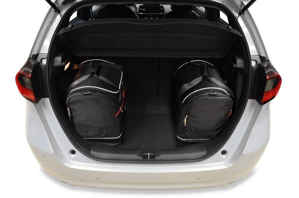 Torby KJUST SPORT do Honda Jazz Hybrid V — torby wyjmowane z bagażnika krok po kroku