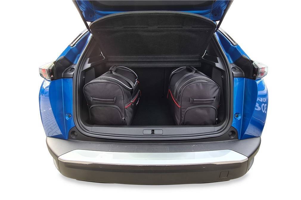 Torby KJUST TROLLEY do Peugeot e-2008 II (P24) — torby wyjmowane z bagażnika krok po kroku