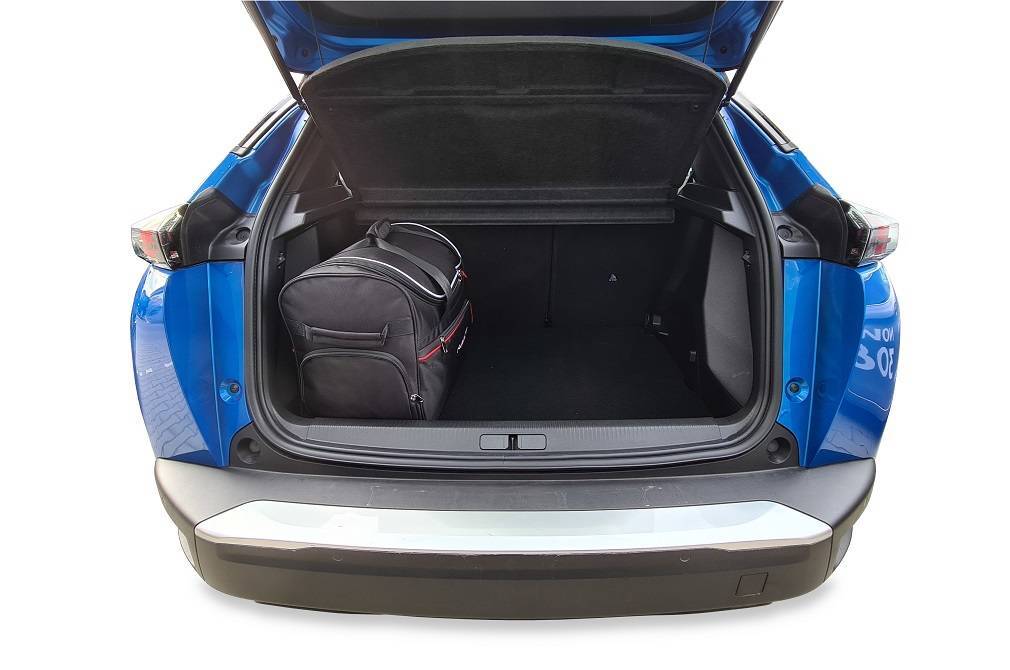 Torby KJUST TROLLEY do Peugeot e-2008 II (P24) — torby wyjmowane z bagażnika krok po kroku
