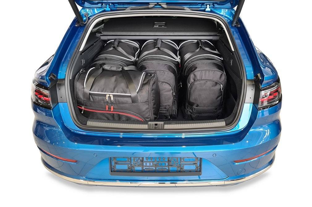Torby KJUST SPORT do Volkswagen Arteon Shooting Brake I — torby wyjmowane z bagażnika krok po kroku