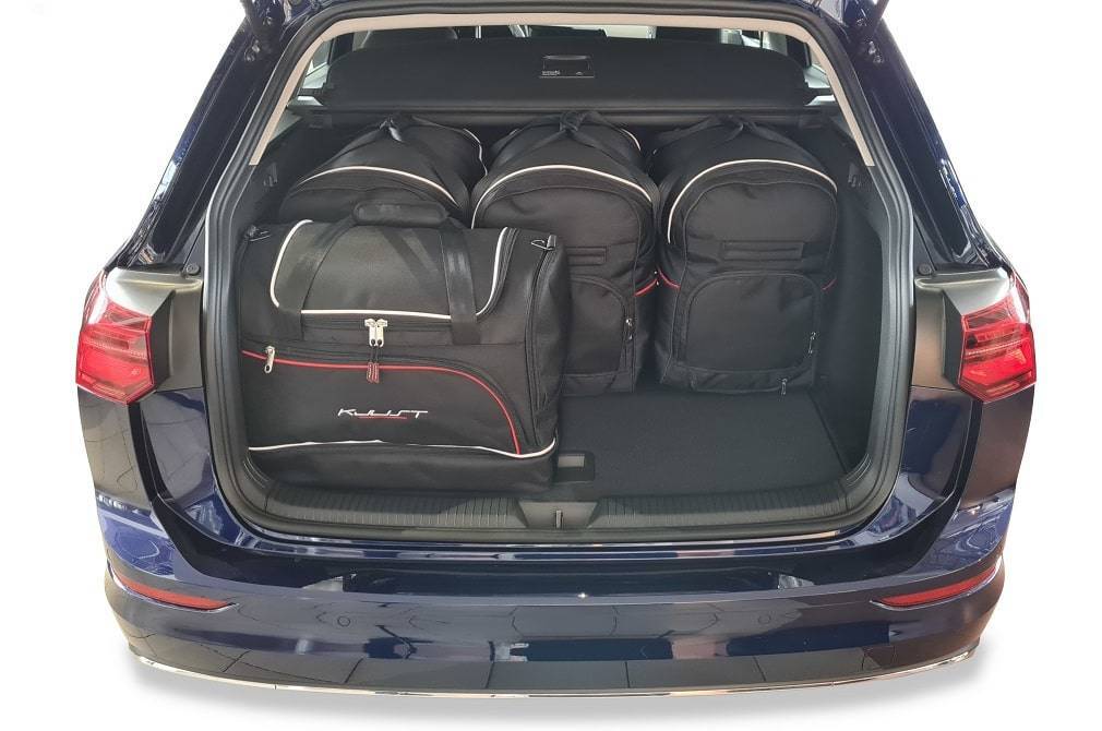Torby KJUST SPORT do Volkswagen Golf Alltrack VIII — torby wyjmowane z bagażnika krok po kroku