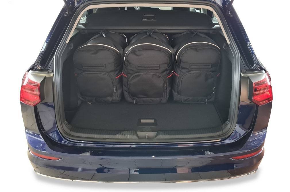 Torby KJUST SPORT do Volkswagen Golf Alltrack VIII — torby wyjmowane z bagażnika krok po kroku