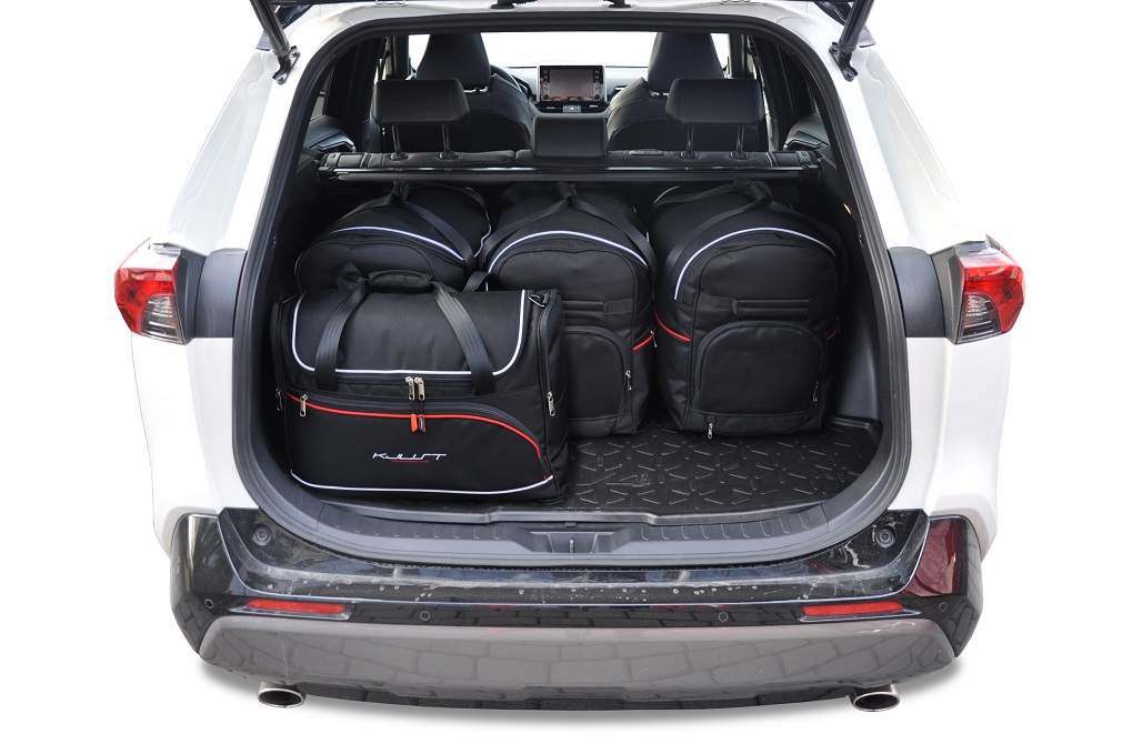 Torby KJUST AERO do Suzuki Across Plug-In Hybrid I (A5Z) — torby wyjmowane z bagażnika krok po kroku