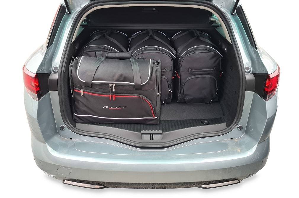 Torby KJUST AERO do Renault Megane Grandtour Plug-In Hybrid IV — torby wyjmowane z bagażnika krok po kroku