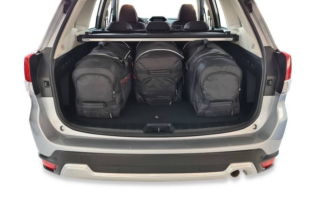 Torby KJUST AERO do Subaru Forester V (SK) — torby wyjmowane z bagażnika krok po kroku