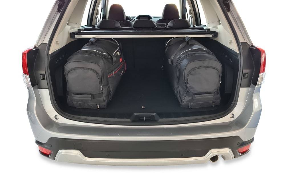 Torby KJUST AERO do Subaru Forester V (SK) — torby wyjmowane z bagażnika krok po kroku