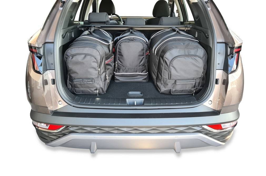 Torby KJUST AERO do Hyundai Tucson IV (NX4) — torby wyjmowane z bagażnika krok po kroku
