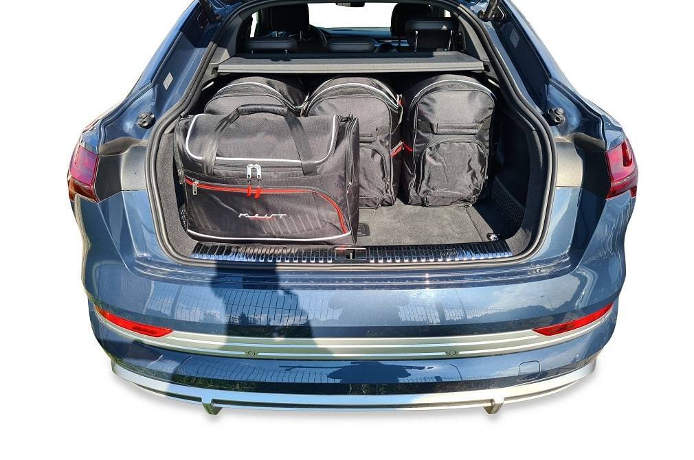 Torby KJUST AERO do Audi e-tron I (GE) — torby wyjmowane z bagażnika krok po kroku