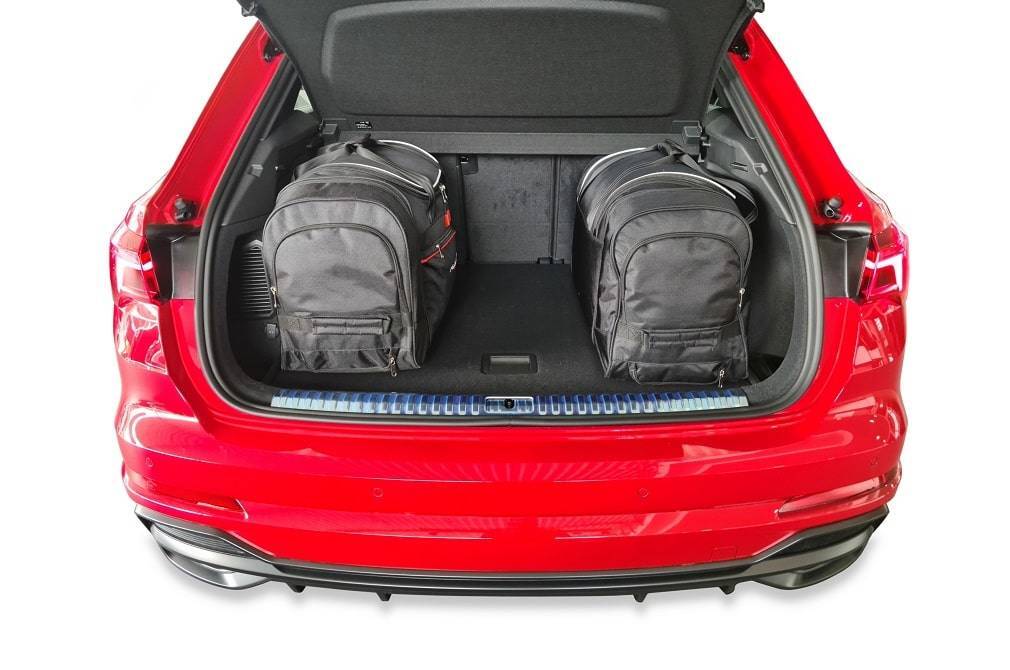 Torby KJUST AERO do Audi Q3 Plug-In Hybrid F3 — torby wyjmowane z bagażnika krok po kroku