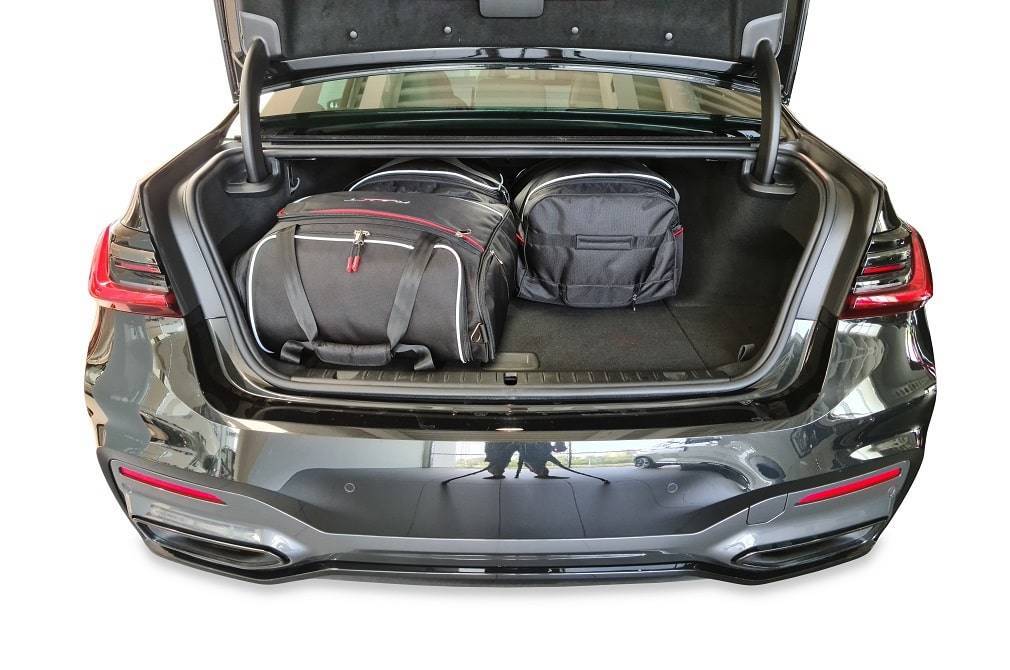 Torby KJUST AERO do BMW 7 Limousine Long Hybrid G12 — torby wyjmowane z bagażnika krok po kroku