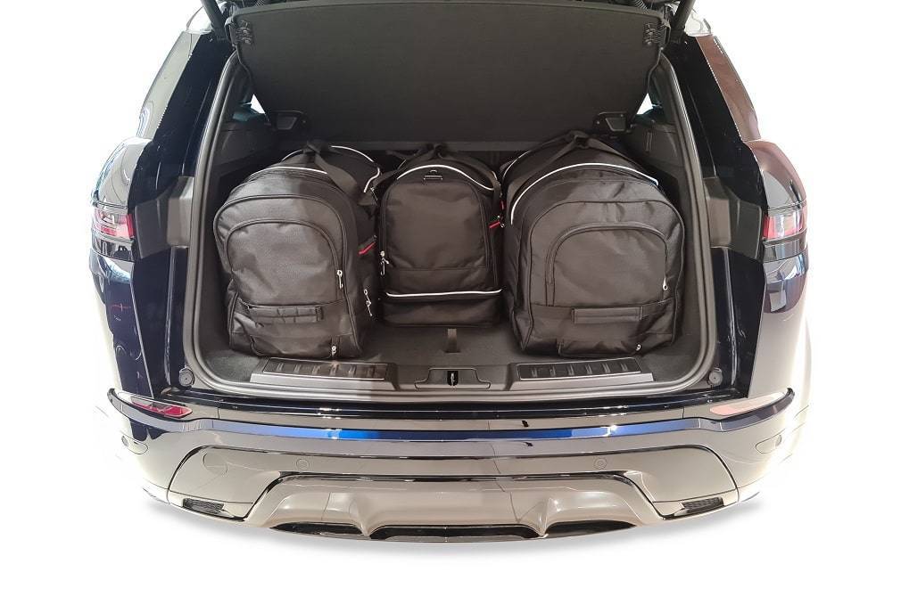 Torby KJUST AERO do Land Rover Range Rover Evoque II (L551) — torby wyjmowane z bagażnika krok po kroku
