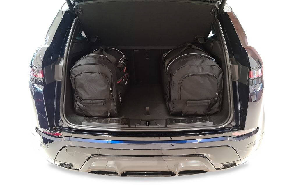 Torby KJUST AERO do Land Rover Range Rover Evoque Plug-In Hybrid II (L551) — torby wyjmowane z bagażnika krok po kroku