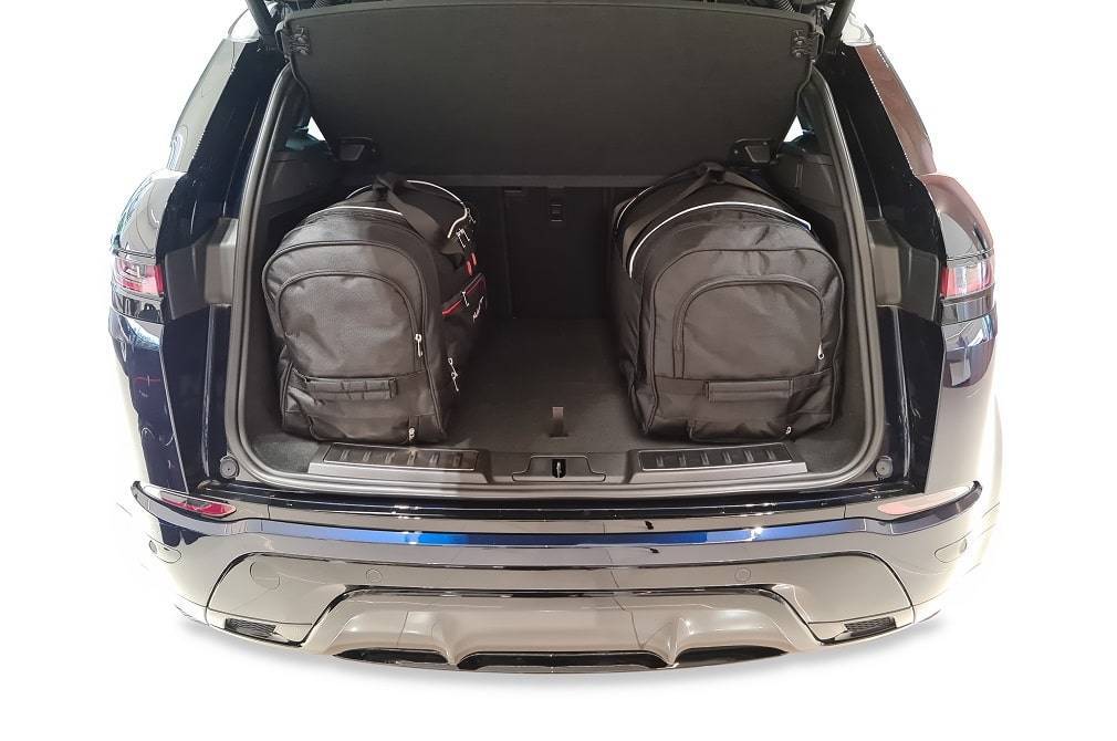 Torby KJUST SPORT do Land Rover Range Rover Evoque Plug-In Hybrid II (L551) — torby wyjmowane z bagażnika krok po kroku