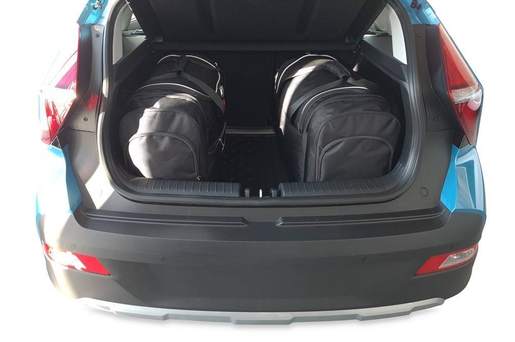 Torby KJUST AERO do Hyundai Bayon I — torby wyjmowane z bagażnika krok po kroku