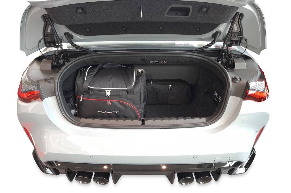 Torby KJUST AERO do BMW 4 / M4 Cabrio G23 — torby wyjmowane z bagażnika krok po kroku