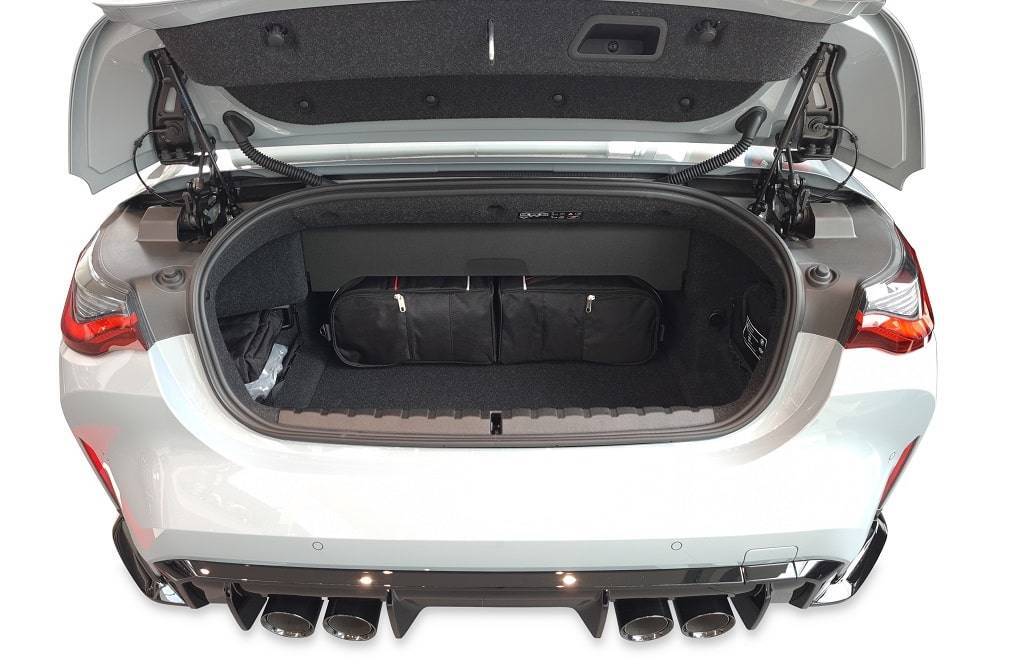 Torby KJUST AERO do BMW 4 / M4 Cabrio G23 — torby wyjmowane z bagażnika krok po kroku