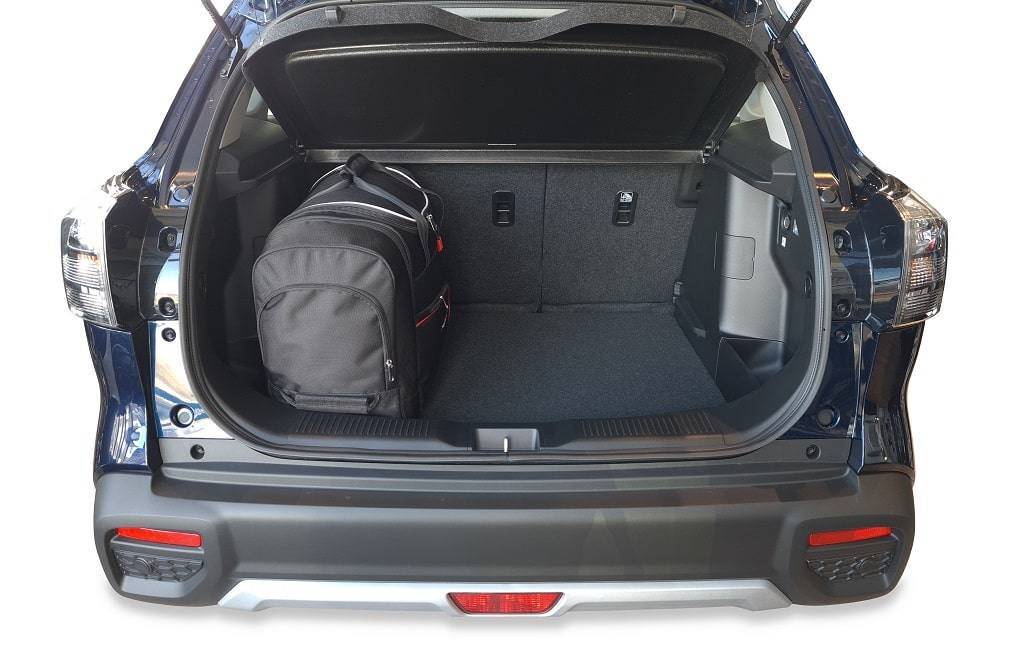 Torby KJUST TROLLEY do Suzuki S-Cross MHEV Mild Hybrid I — torby wyjmowane z bagażnika krok po kroku