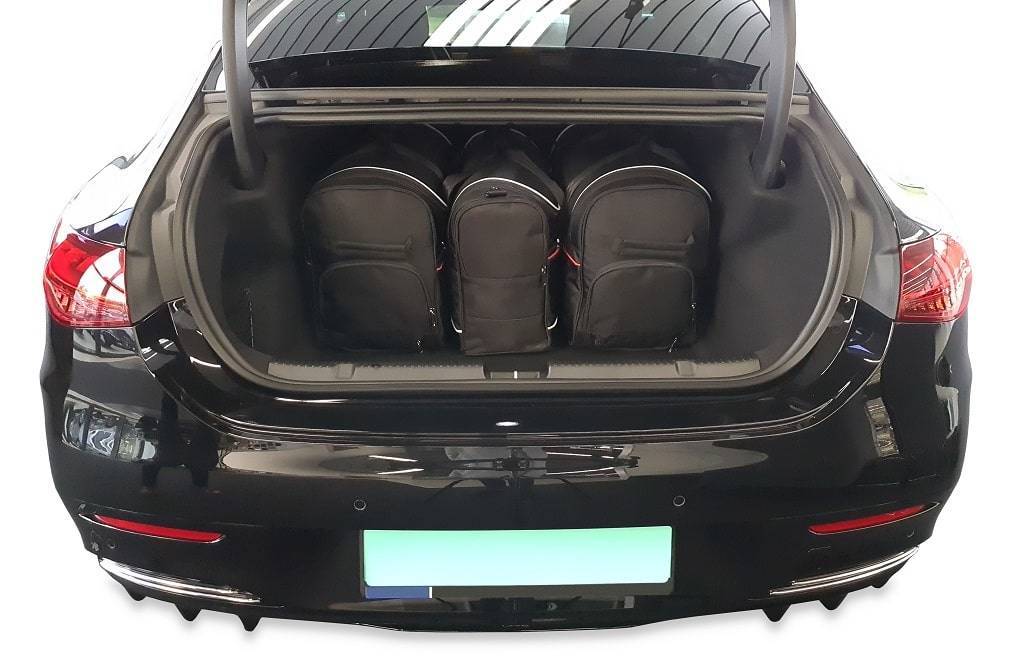 Torby KJUST AERO do Mercedes-Benz EQE Electric V295 — torby wyjmowane z bagażnika krok po kroku
