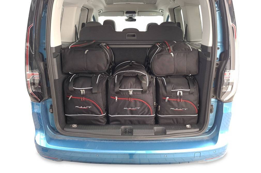 Torby KJUST AERO do Volkswagen Caddy V — torby wyjmowane z bagażnika krok po kroku