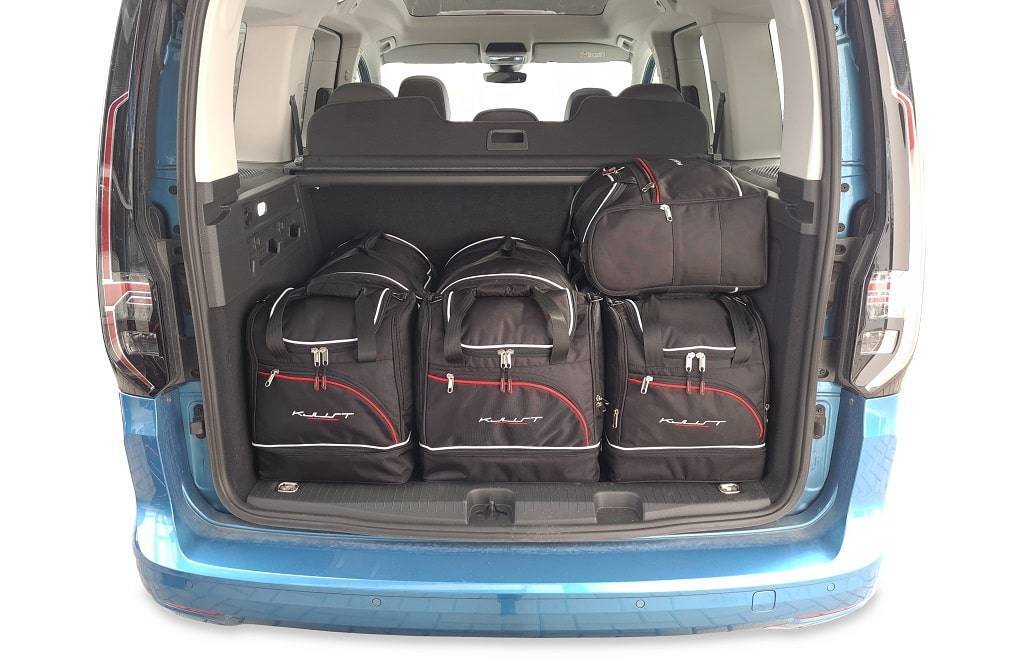 Torby KJUST AERO do Volkswagen Caddy V — torby wyjmowane z bagażnika krok po kroku