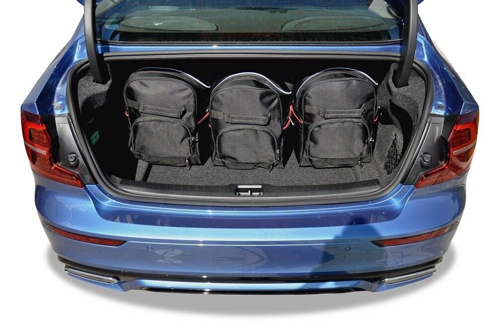 Torby KJUST AERO do Volvo S60 Mild Hybrid III (224) — torby wyjmowane z bagażnika krok po kroku