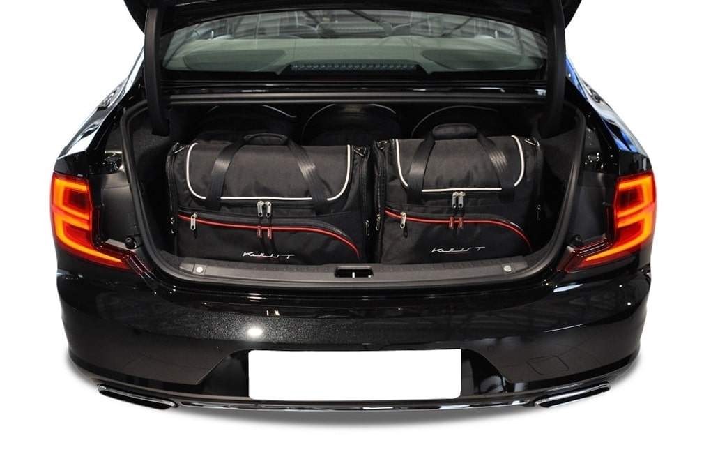 Torby KJUST AERO do Volvo S90 Plug-In Hybrid II (234) — zestaw ułożony w bagażniku