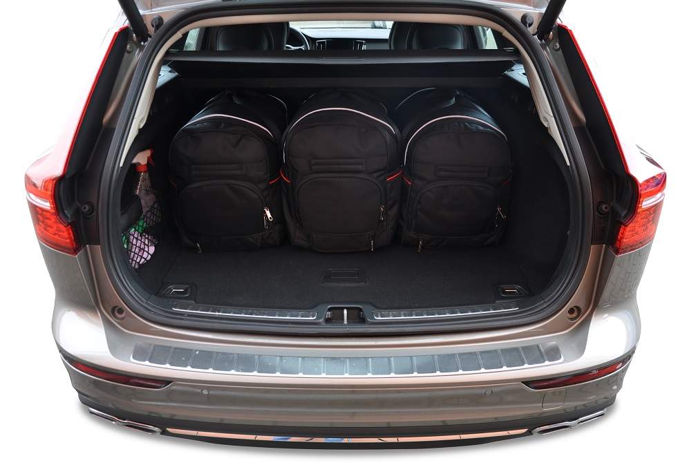 Torby KJUST AERO do Volvo V60 Cross Country II (227) — torby wyjmowane z bagażnika krok po kroku