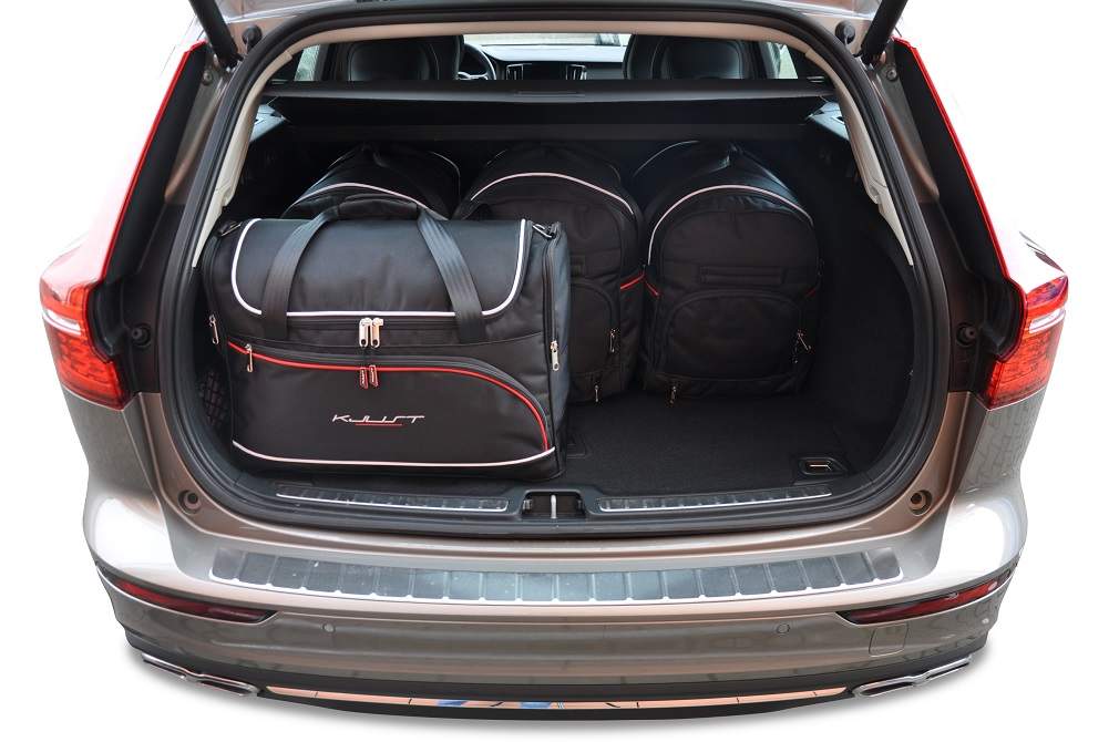Torby KJUST AERO do Volvo V60 Plug-In Hybrid II (225) — torby wyjmowane z bagażnika krok po kroku