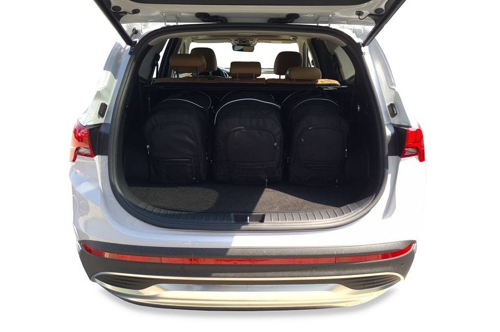 Torby KJUST AERO do Hyundai Grand Santa Fe Hybrid 7-osobowy IV (TM) — torby wyjmowane z bagażnika krok po kroku