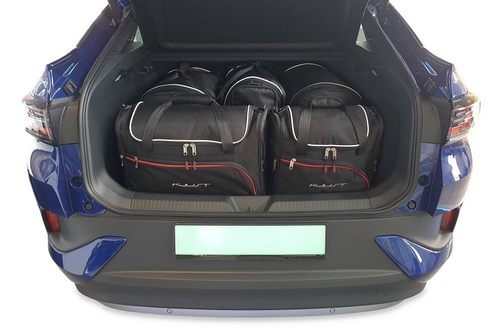 Torby KJUST AERO do Volkswagen ID.5 I — zestaw ułożony w bagażniku