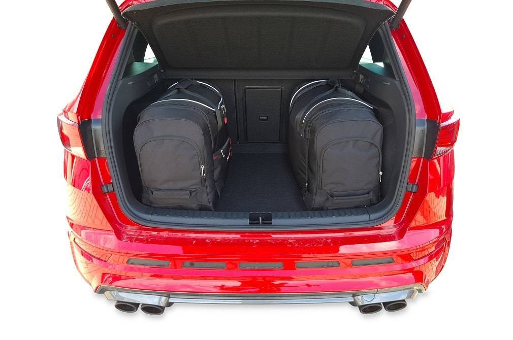 Torby KJUST TROLLEY do Cupra Ateca I — torby wyjmowane z bagażnika krok po kroku
