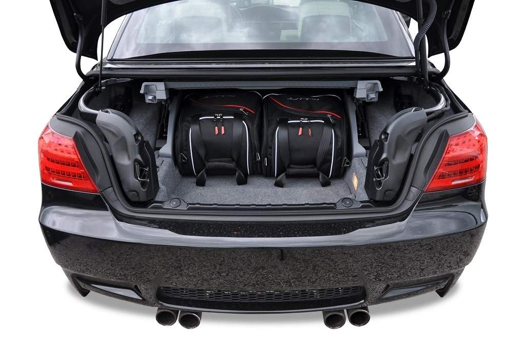 Torby KJUST AERO do BMW 3 / M3 Cabrio E93 — torby wyjmowane z bagażnika krok po kroku