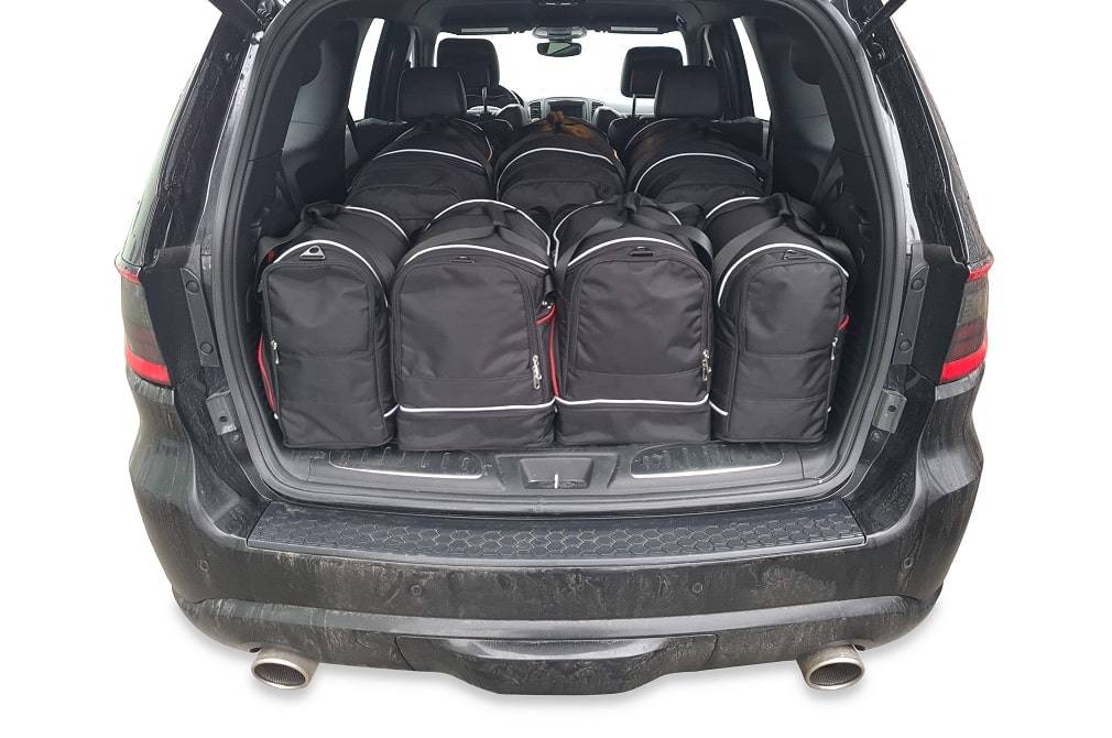 Torby KJUST AERO do Dodge Durango III — zestaw ułożony w bagażniku