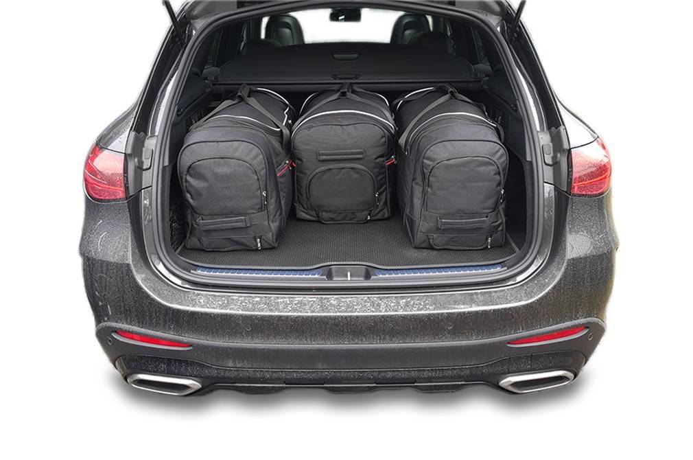 Torby KJUST AERO do Mercedes-Benz GLC SUV Mild Hybrid X254 — torby wyjmowane z bagażnika krok po kroku